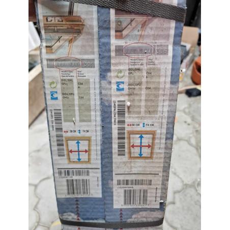 Velux - vnútorné žalúzie a vnútorná roleta PFL C04 4000  + PAL C04 7001Z + PAL 102 9150 NW